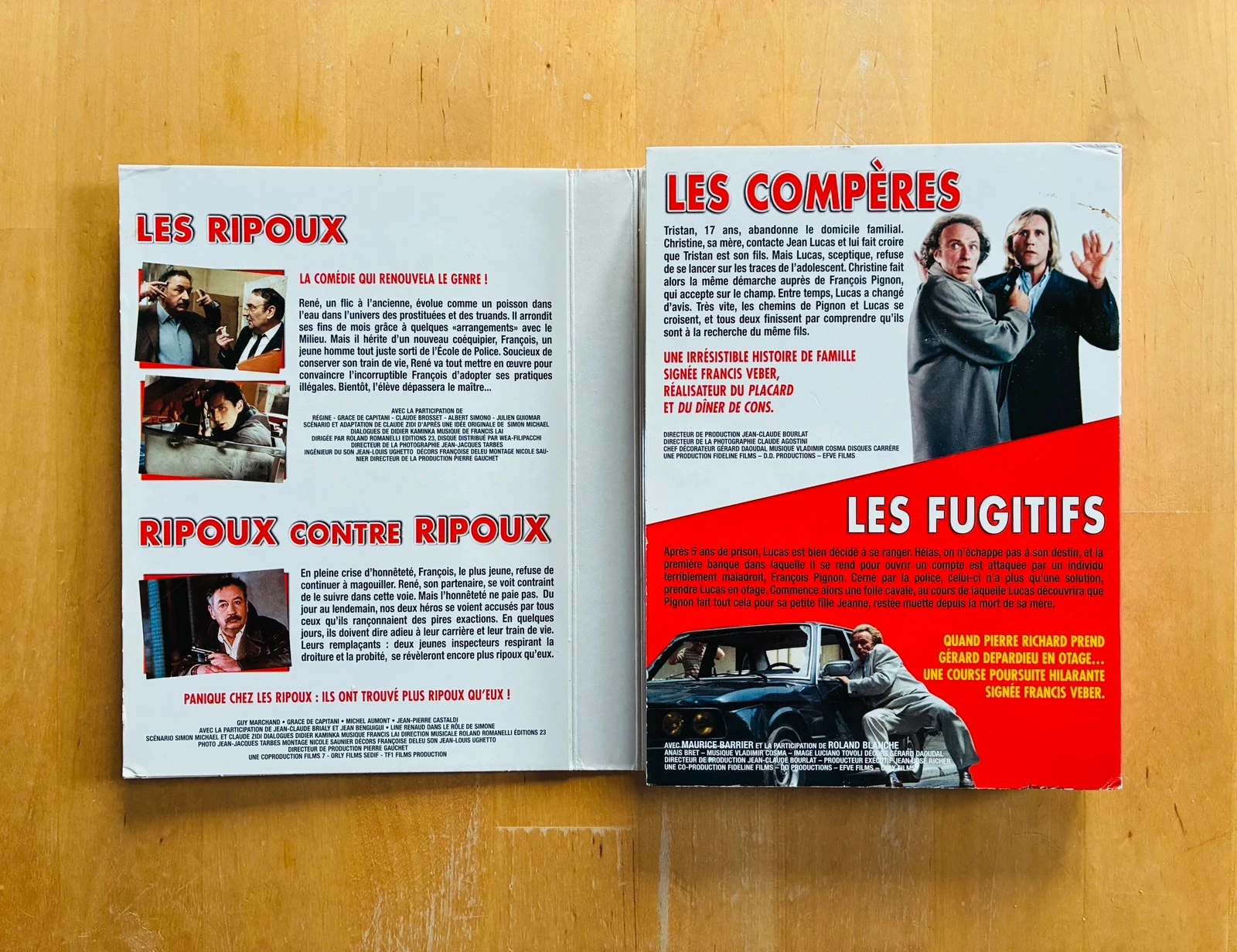 Coffret DVD 4 films français cultes de Claude Zidi et Francis Veber. – photo 3